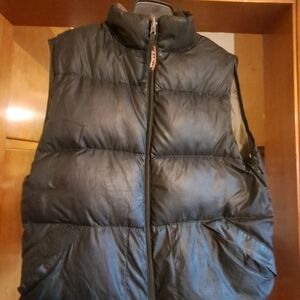 Sleek Black Quilted Vest